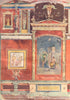 ROMAN VILLA. Mural Decoration; wall painting Early Imperial style 1910 print