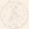 ASTRONOMY. Constellations of the Southern Hemisphere 1910 old antique print