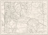 WYOMING. Wyoming state map 1910 old antique vintage plan chart