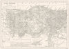 TURKEY. Asia Minor 1910 old antique vintage map plan chart