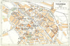 BELGIUM. Tournai 1950 old vintage map plan chart
