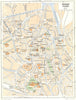 BELGIUM. Ghent (Gand)  1950 old vintage map plan chart