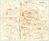 PARMA town/city plan. Italy 1960 old vintage map chart