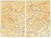 ITALY. Alpi Dolomitiche Trentino Alto Trento Bolzano Dolomites 1960 old map