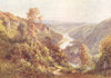 HEREFORDSHIRE. The Wye, Symond's Yat, Herefordshire 1908 old antique print