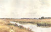 SUSSEX. The Ouse, near Lewes, Sussex 1908 old antique vintage print picture