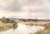 SUSSEX. The Rother, Fittleworth, Sussex 1908 old antique vintage print picture