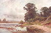 NOTTINGHAMSHIRE. The Trent, Nottingham 1908 old antique vintage print picture