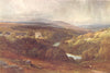 YORKSHIRE DALES. The Wharfe, Barden Tower 1908 old antique print picture