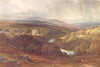 YORKSHIRE DALES. The Wharfe, Barden Tower 1908 old antique print picture