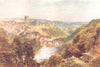YORKSHIRE DALES. The Swale,  Richmond 1908 old antique vintage print picture