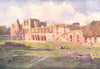 CUMBRIA. Lake district. Furness Abbey in the Vale of Nightshade 1908 old print