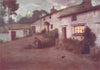 CUMBRIA. Lake district. Moonlight and Lamplight, Coniston 1908 old print