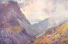 CUMBRIA. Lake district. Honister Pass and Buttermere 1908 old antique print