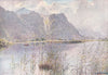 CUMBRIA. Lake district. Lodore and Derwent Water a summer's morn 1908 print