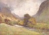 CUMBRIA. Lake district. The Vale of St John, near Keswick 1908 old print