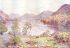 CUMBRIA. Lake district. Ullswater, from Gowbarrow Park a Sultry June morn 1908