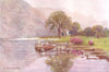 CUMBRIA. Lake district. Hazy Twilight, head of Ullswater 1908 old print