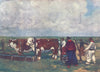 URUGUAY. Pedigree Herefords on the Bichadero Estancia 1908 old antique print