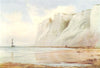 SUSSEX. Beachy Head 1908 old antique vintage print picture