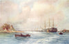 DEVON. Cremill Point, Plymouth 1908 old antique vintage print picture