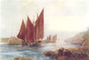 CORNWALL. Looe 1908 old antique vintage print picture
