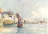 CORNWALL. Falmouth, Flushing side 1908 old antique vintage print picture