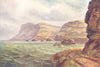 IRELAND. Fair Head, Co Antrim 1908 old antique vintage print picture