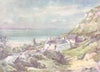 WALES. Old Cottage and Ruins of Abbey, Great Orme's Head 1905 print