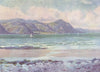 WALES. Distant View of Penmaenmawr Early Morning Light 1905 old antique print