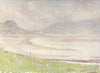 WALES. Silvery Light, Conwy Shore 1905 old antique vintage print picture