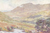 WALES. A Mountain Pass Noon 1905 old antique vintage print picture