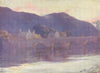 WALES. Bridge, Cwm-y-Glo Evening 1905 old antique vintage print picture