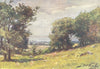 WALES. Windy Day, near Llanrug 1905 old antique vintage print picture