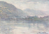 WALES. Morning Mists, near Trefriw 1905 old antique vintage print picture
