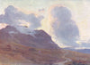 WALES. Coming Night, near Beddgelert 1905 old antique vintage print picture
