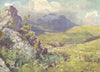 WALES. View of Moelwyn 1905 old antique vintage print picture