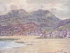 WALES. A Lonely Shore near Penrhyn Deudraeth 1905 old antique print picture