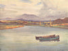 PYRÉNÉES-ATLANTIQUES. Basque country. A River in the Basque Country 1921 print