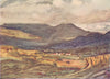 PYRÉNÉES-ATLANTIQUES. Basque country. Storm in the Valley 1921 old print
