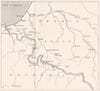 PYRÉNÉES-ATLANTIQUES. Basque country. Sketch Map 1921 old chart