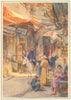 EGYPT. The Khan Khalil, Cairo 1912 old antique vintage print picture