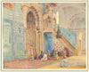 EGYPT. The Blue Mosque 1912 old antique vintage print picture