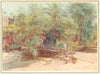 EGYPT. The village of Marg 1912 old antique vintage print picture