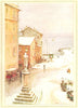 ITALY. Piazza Mazzini, S Margherita 1912 old antique vintage print picture