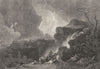 NIOBE. Richard Wilson 1835 old antique vintage print picture