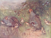 BIRDS. Pheasant, the Partridges, and the Quail. Partridges 1924 old print