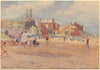 NORFOLK. Cromer Sands 1939 old vintage print picture