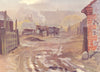 NORFOLK. Origins. Winter morning in the Farmyard, West Runton, Norfolk 1939
