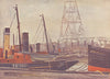 NORFOLK. Shores and Islands. Drifters at Yarmouth 1939 old vintage print